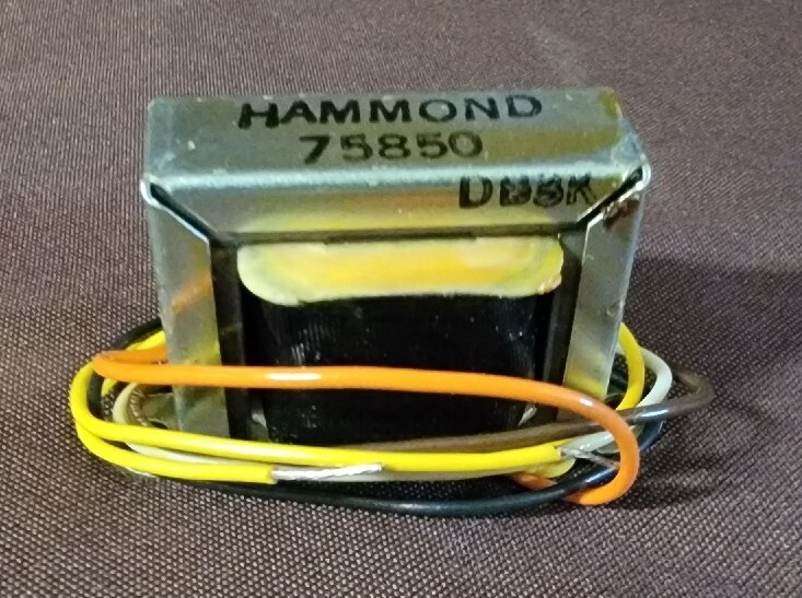 2 Hammond Manufacturing 75850 Open Frame Low Voltage Chassis Mount Transformers