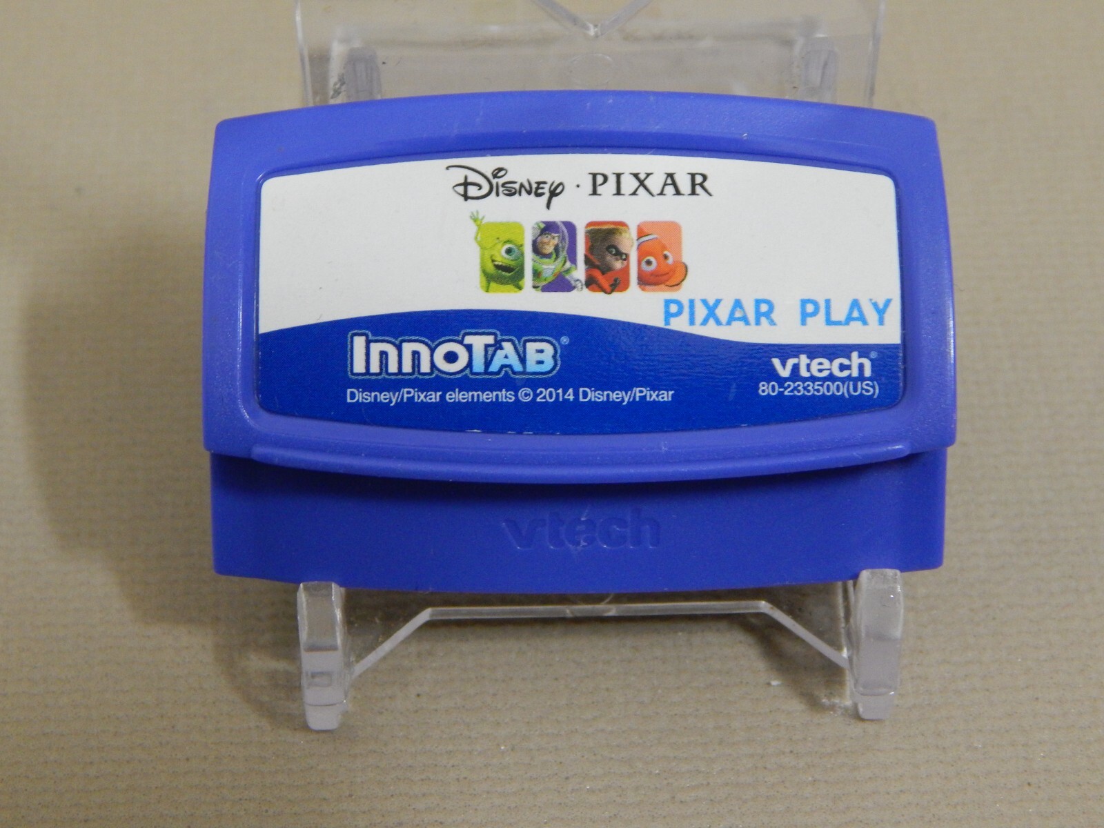 vTech InnoTab Disney Pixar Play Game Cartridge Tested Works