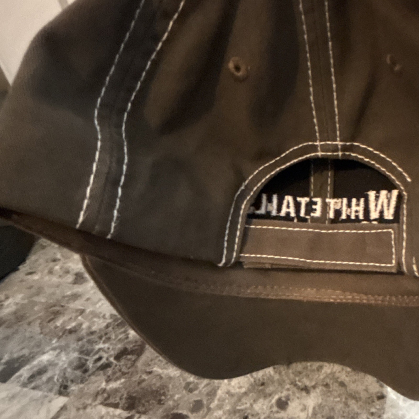 Whitetails Unlimited Ball Cap Brown Deer Logo Sturgeon Bay WI