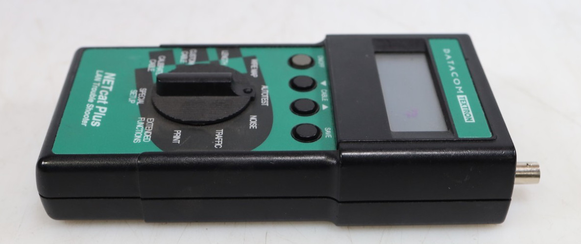 DATACOM NETcat Plus LAN Trouble Shooter Network Cable Tester Parts Repair