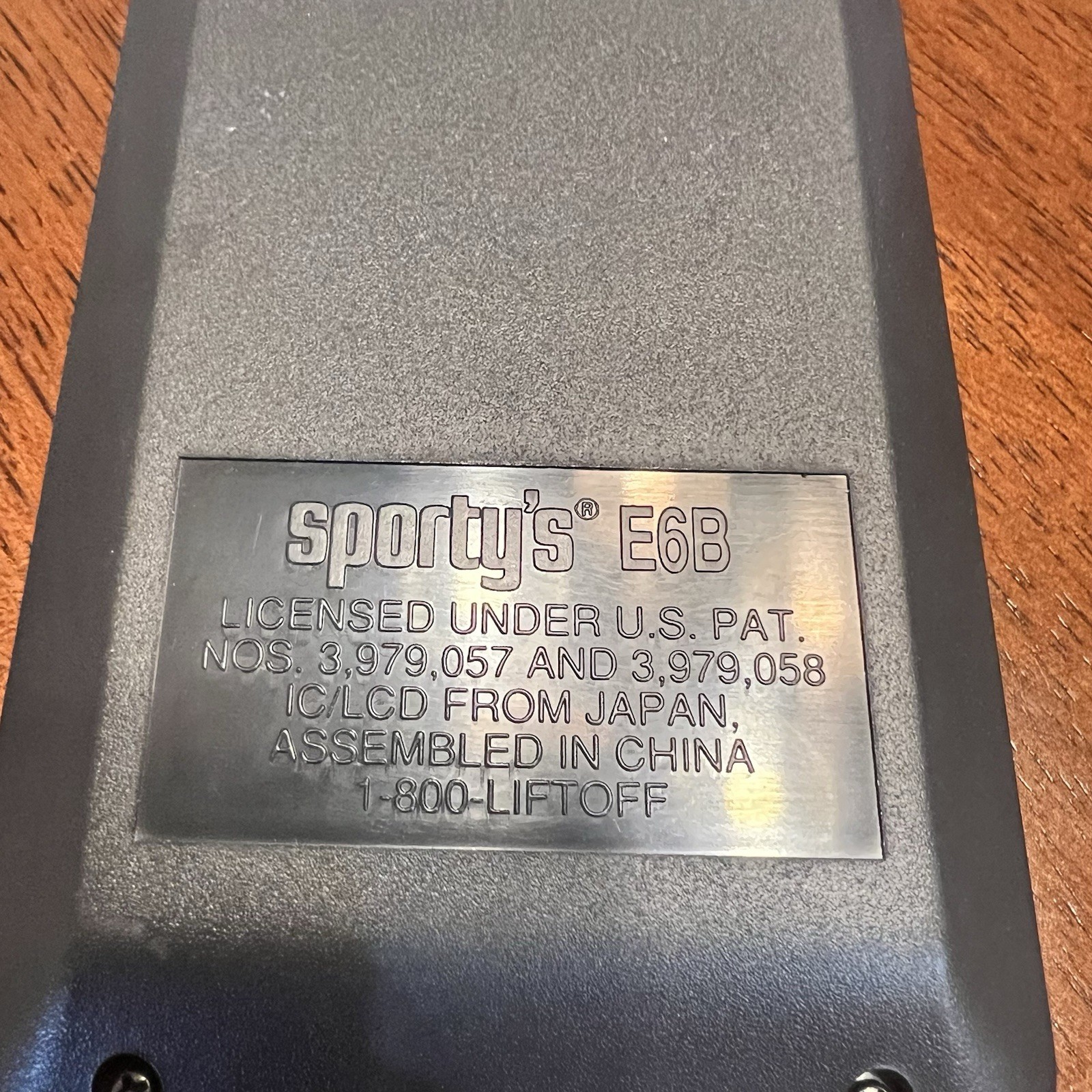Sporty’s E6B Electronic Flight Computer PARTS ONLY No Power