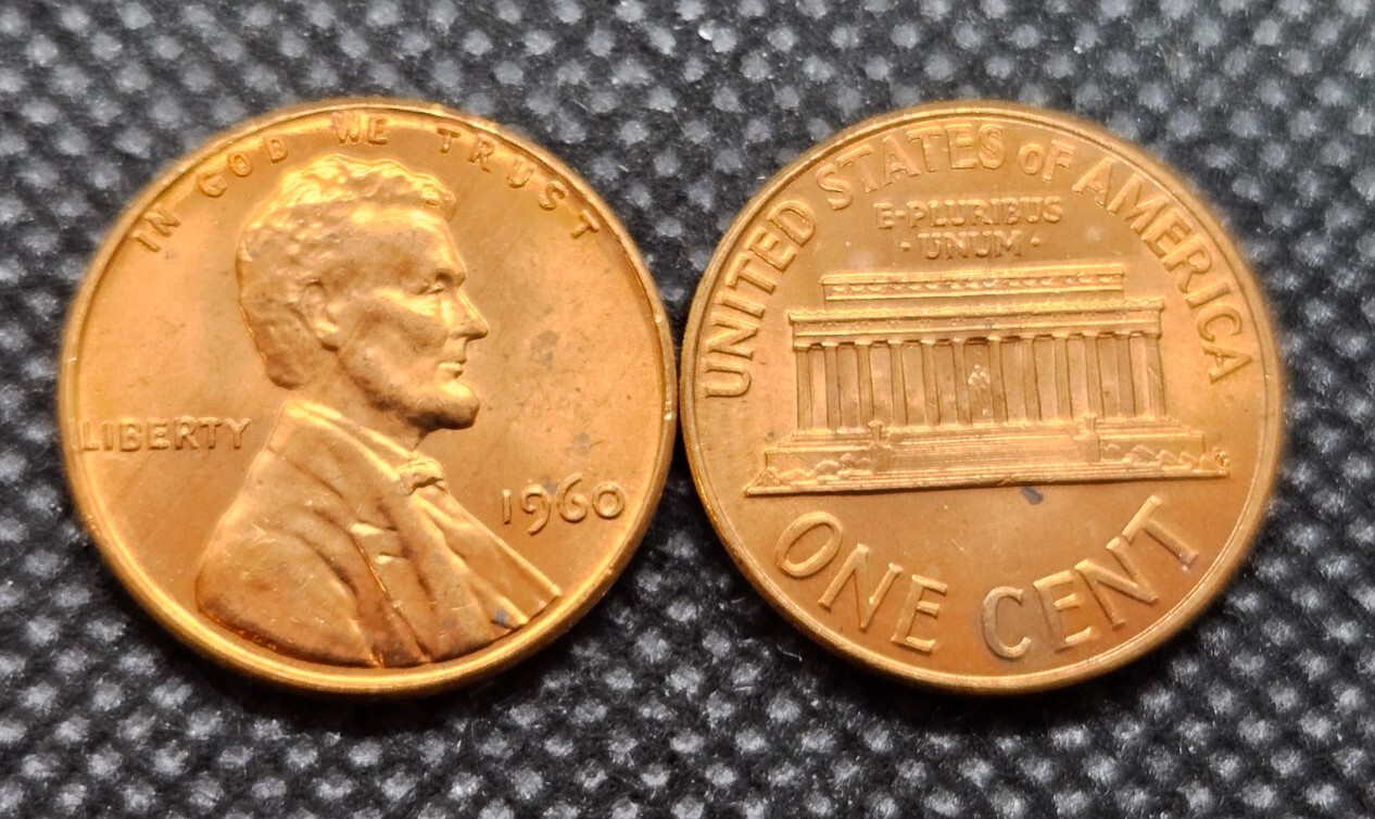 1960 (Large Date) Lincoln Memorial Cent | BRILLIANT UNCIRCULATED