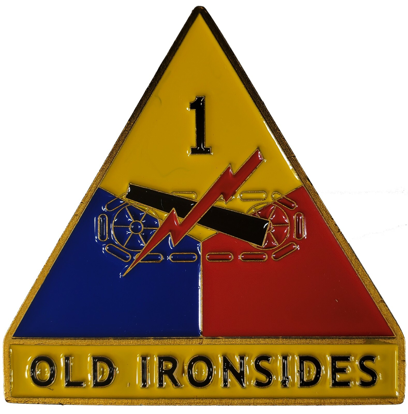US Army 1st Armored Division "Iron Soldiers" Commemorative Challenge Coin 169
