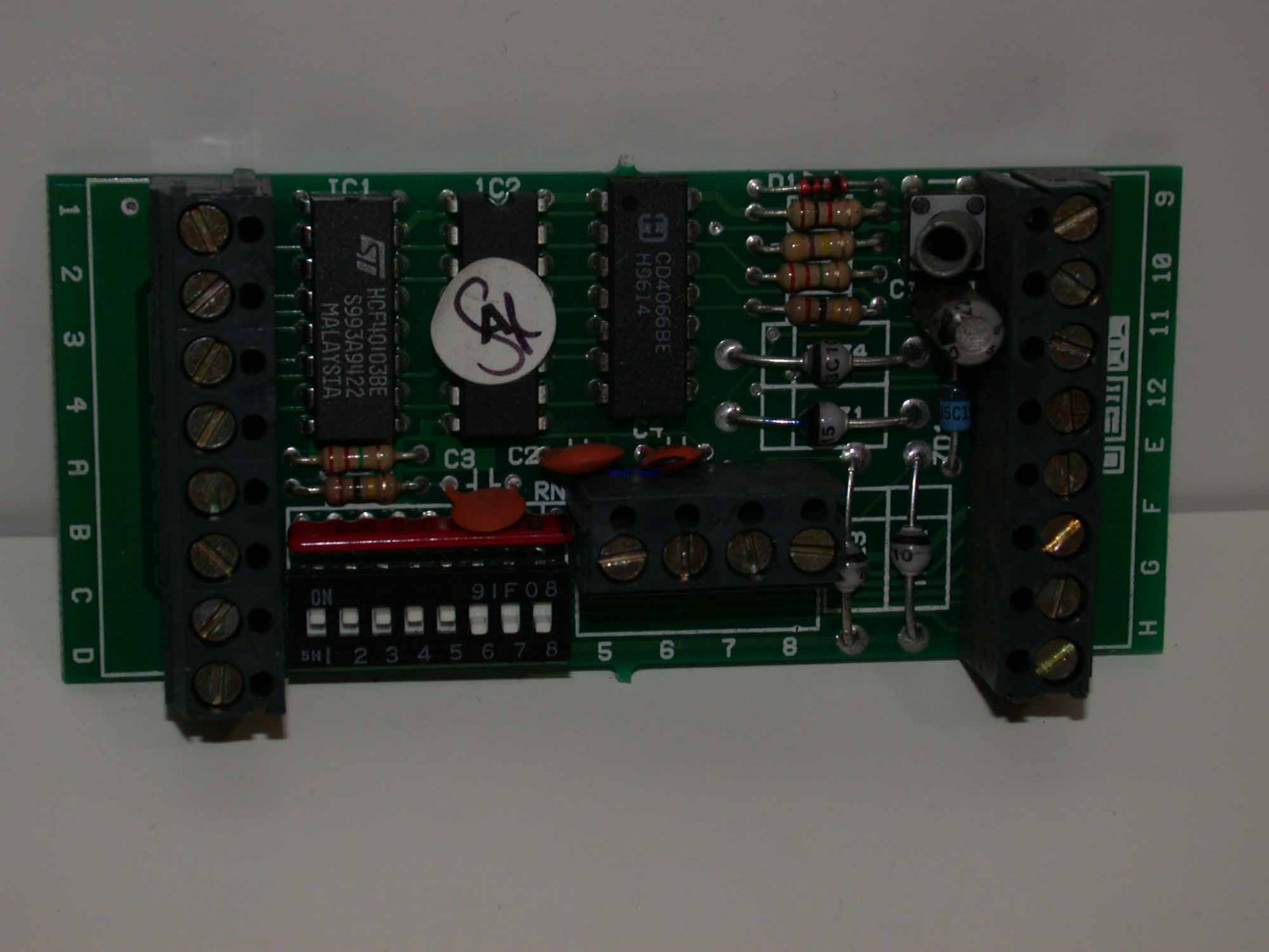 EUROPLEX A-LEM iNPUT LEN GOUND 2 iNPUT ZONE LOOP