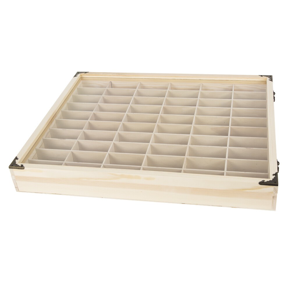 Wall Mounted Wood Display Case 1/64 Car Model Diecast Car Matchbox Storage Rack