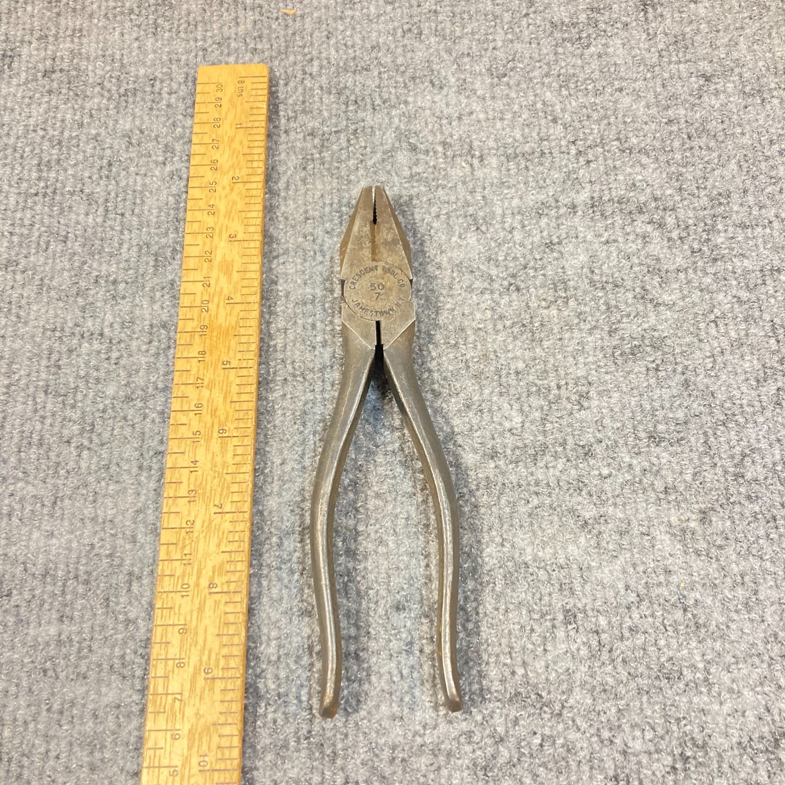 Crescent Pliers Side Cutting Electrician Heavy Duty 7" #50-7 USA