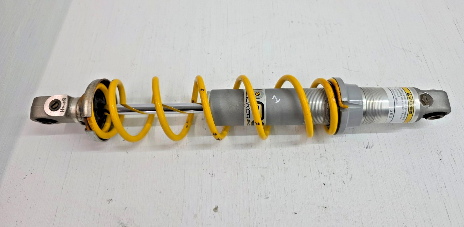 2009 SKI-DOO MXZ REV X RENEGADE HPG CLICKER FRONT SHOCK 505072678