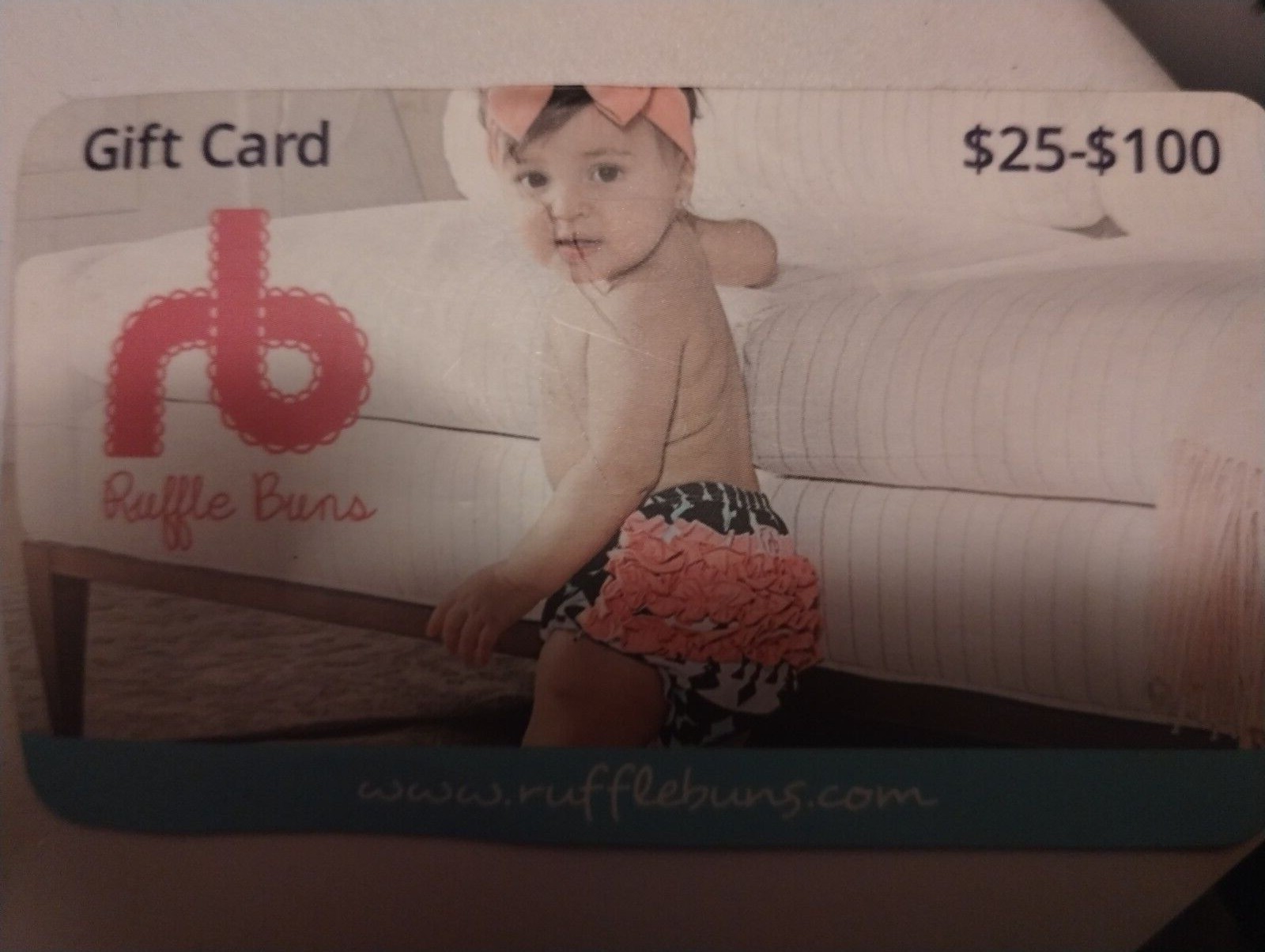 Ruffle Buns Gift Card $60 balance