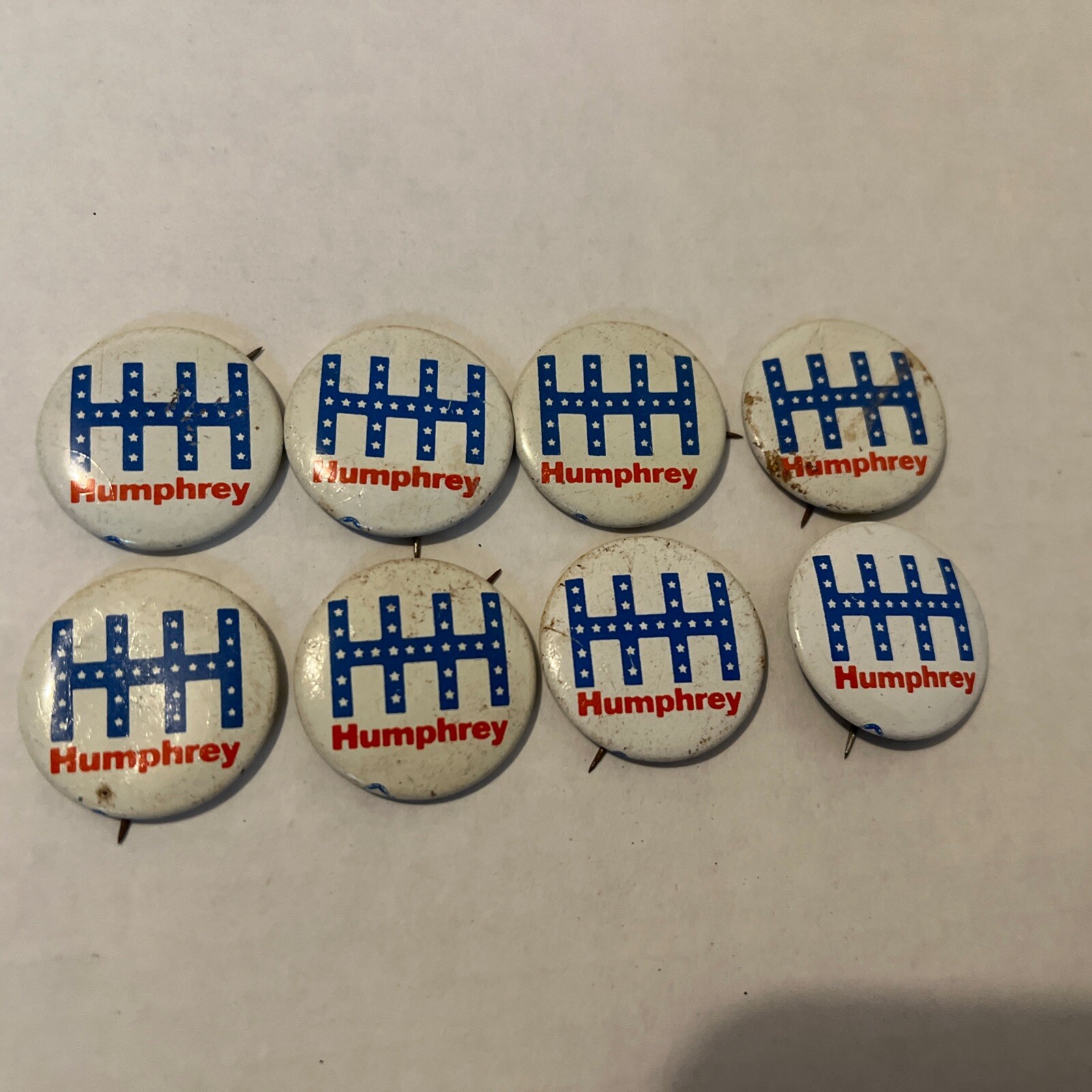 humphrey political pin lot