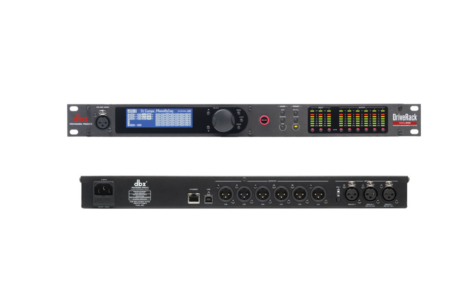 DBX Driverack VENU 360 Loudspeaker Management System 3-in / 6-out 1U ( MINT )