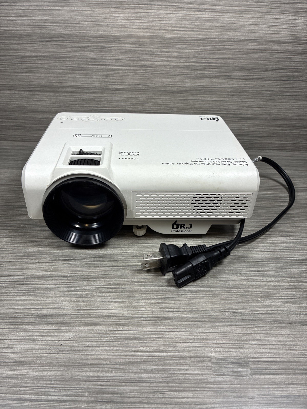 Dr. J Professional HI-04 Mini Movie Home Theater PROJECTOR ONLY VG Condition