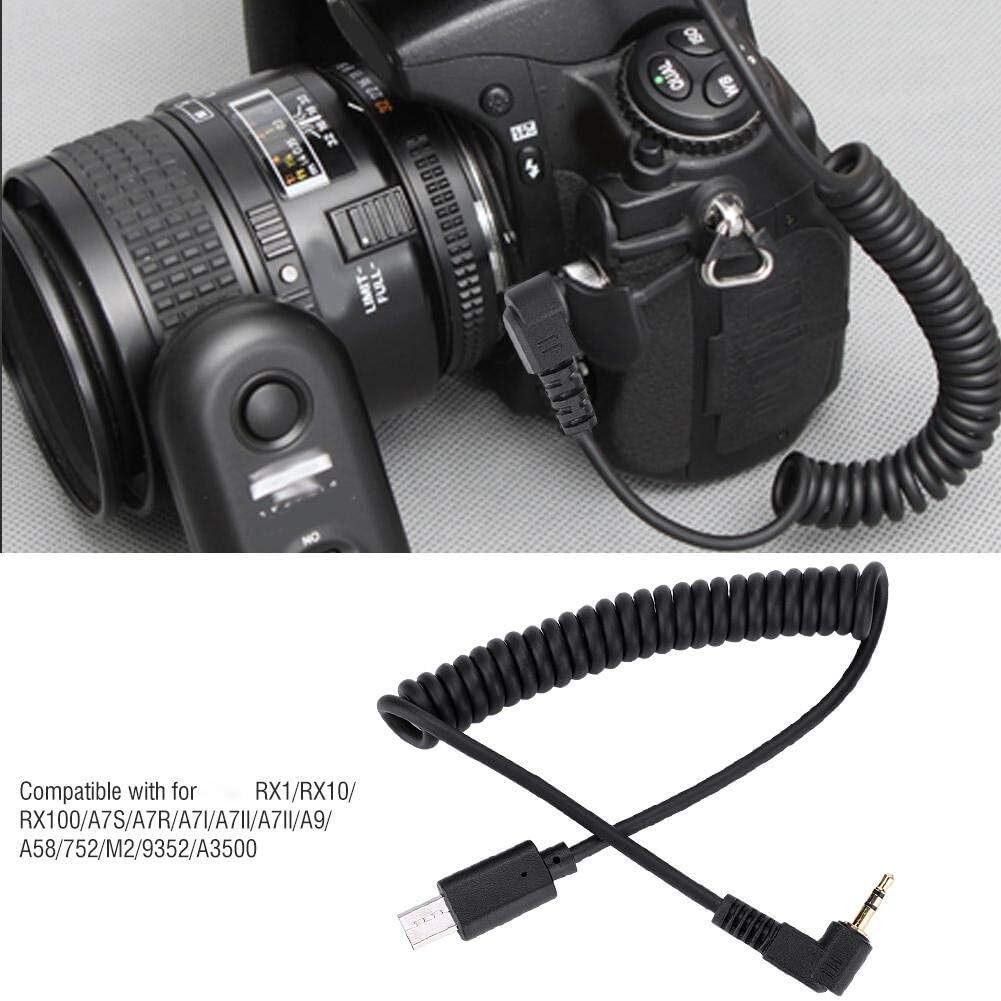 2.5mm to S2 Remote Shutter Cable for Sony Multi Terminal Camera A7R2 RX100M5 A9