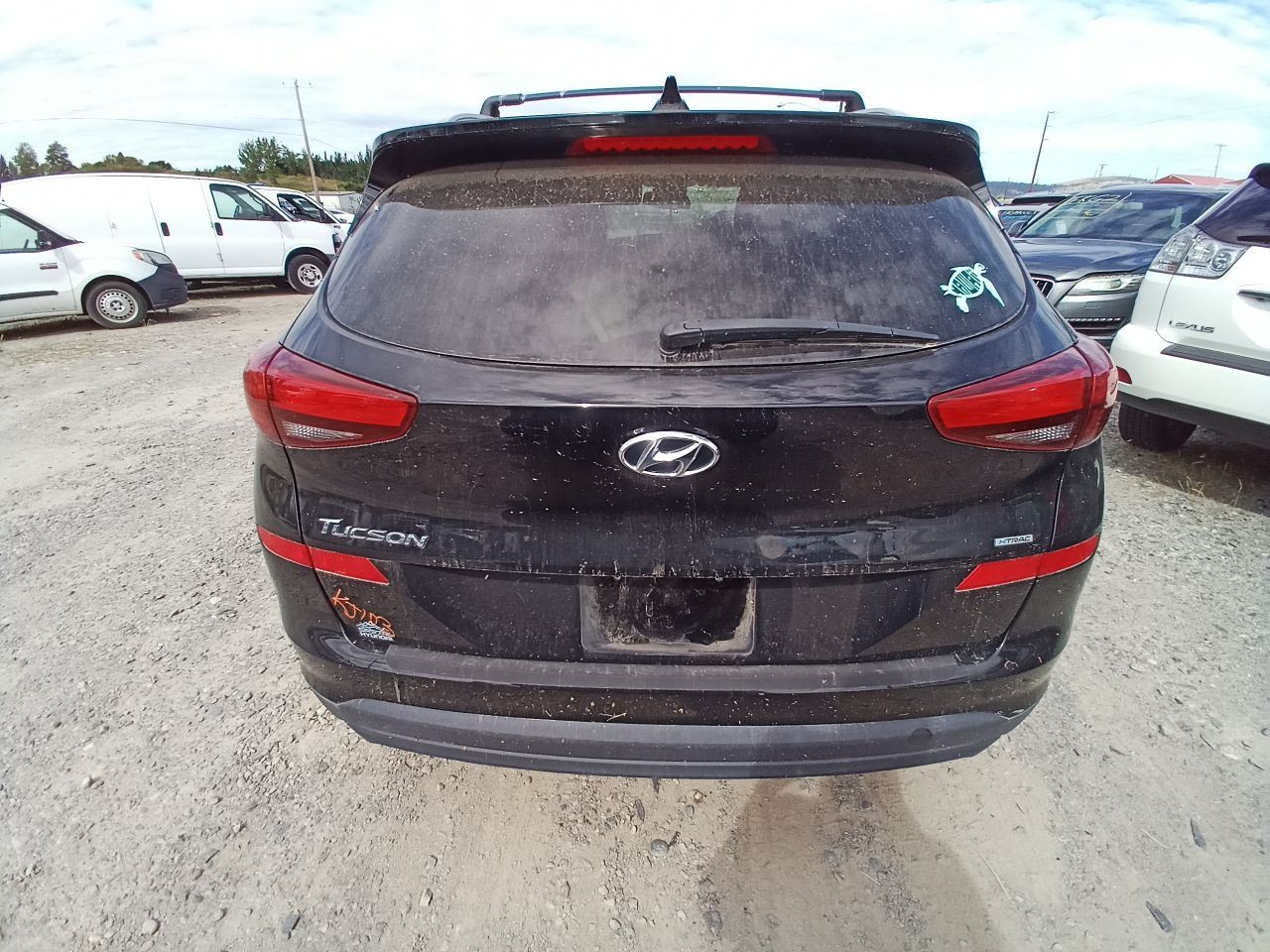 Driver Camera/Projector Radar Unit Behind Rear Bumper Fits 19-23 TUCSON 13106985