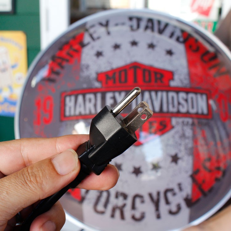 Harley-Davidson Motorcycle Dome Wall Pub Light HDL-15630