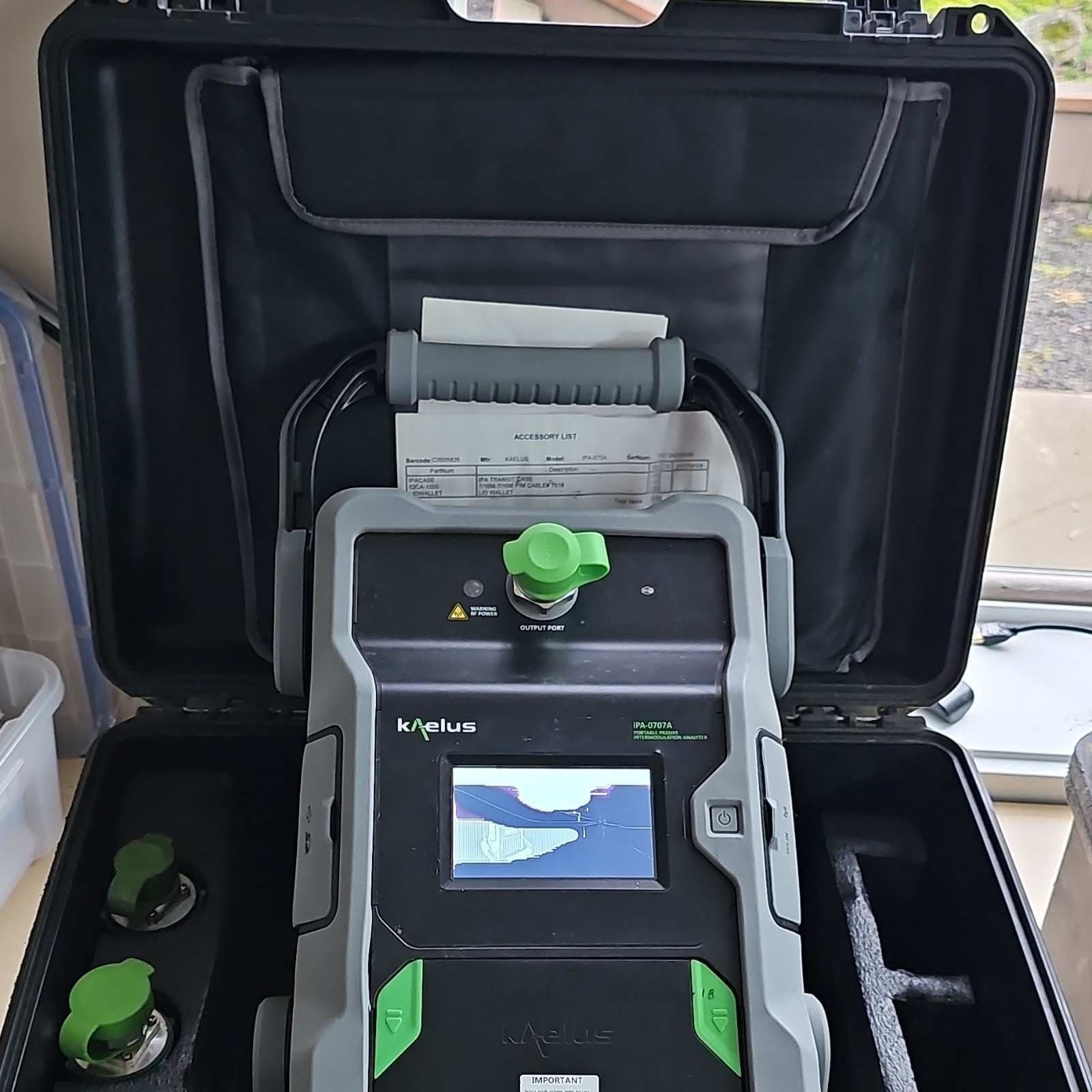 Kaelus IPA-0707A Passive Intermodulation Analyzer RF Communication Test Set
