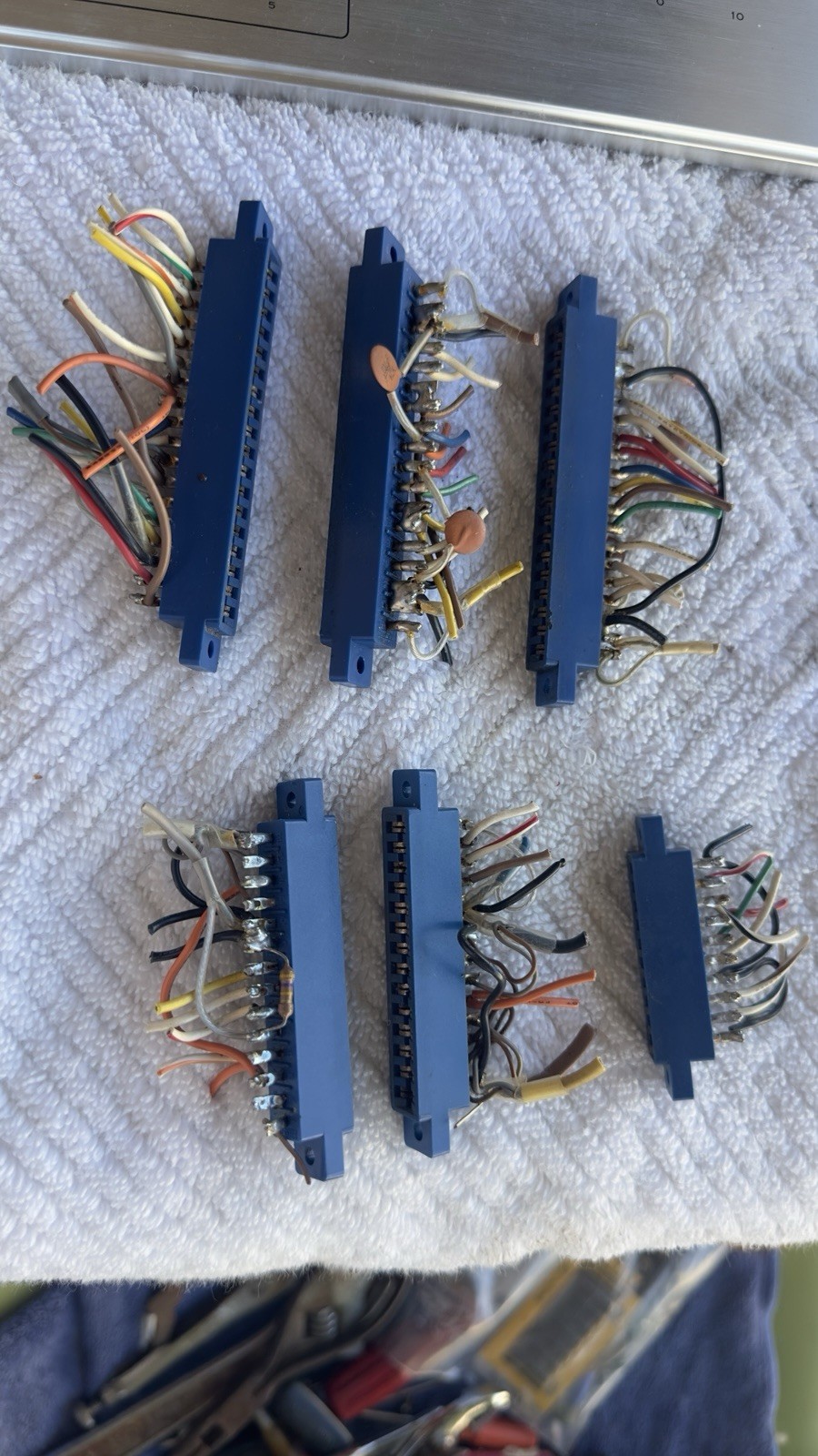 Sansui QRX 3500 Receiver Terminal Boards Socket Parting Out.