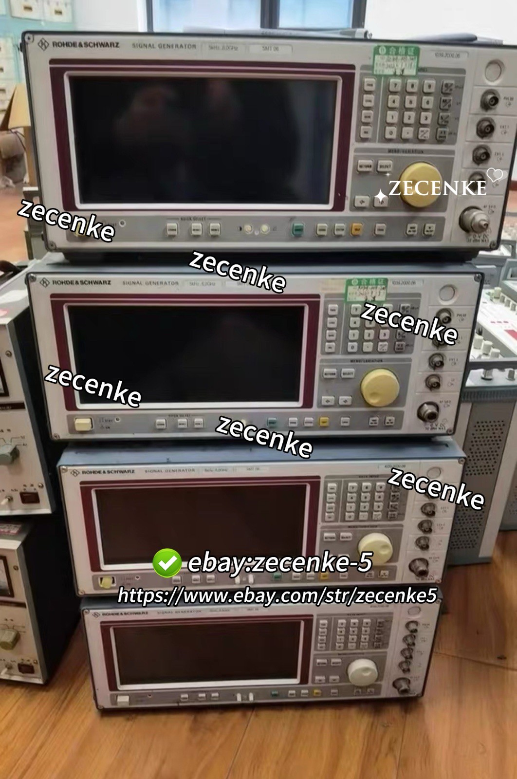 R&S ROHDE & SCHWARZ SMT06 SIGNAL GENERATOR, 5 KHZ TO 6 GHZ