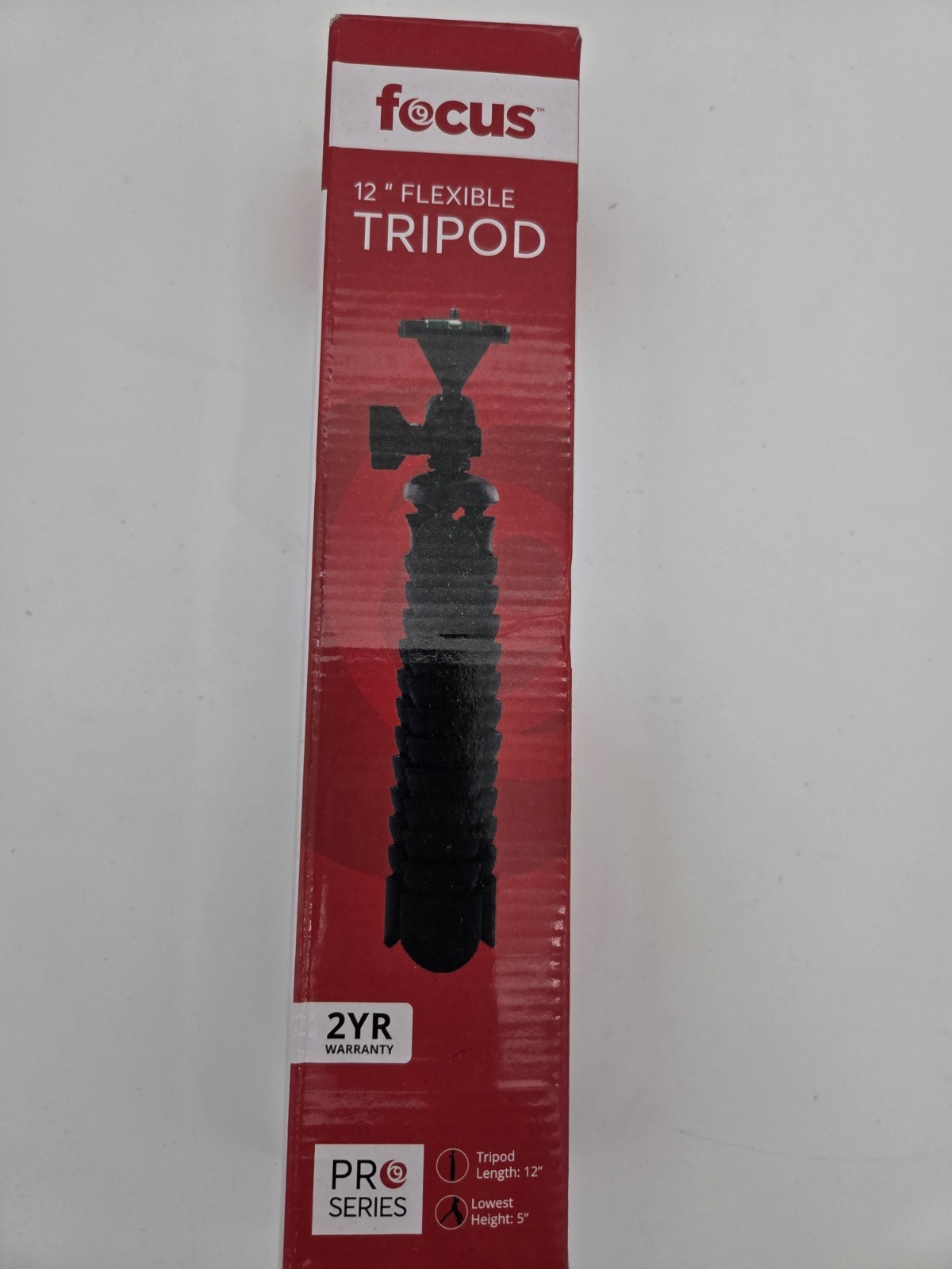 Focus Pro Series 12" Flexible Tripod - Universal Camera Mount Open box