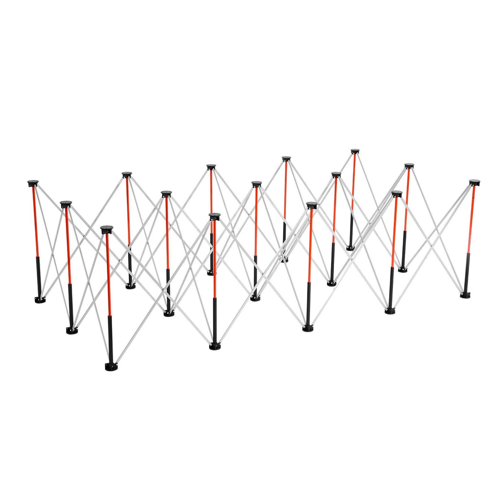 Portable Folding Workstand 6000lb Folding Work Table 8.05x4.13ft Portable Stand