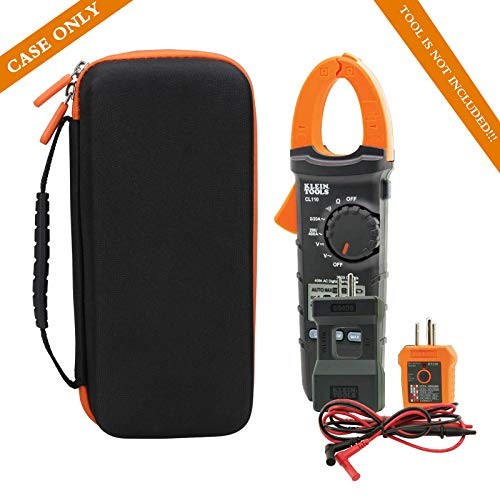 Case Compatible with Klein Tools CL120 CL110 Digital Clamp Meter, Portable