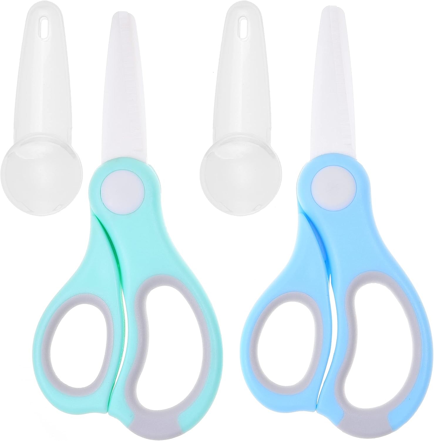 Ceric Baby Food Scissors - Portable Shears - Healthy Food Cutter with