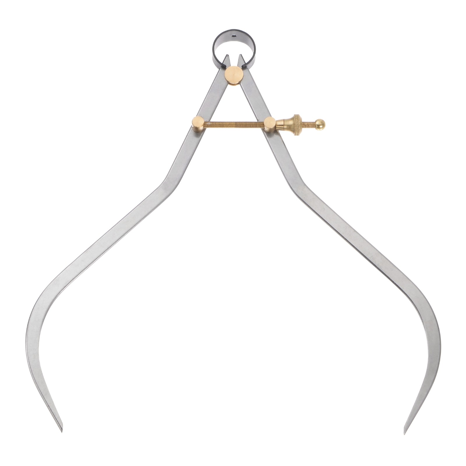 Spring Joint Caliper 10 " Carbon Steel Spring Outside w Brass Fulcrum Points