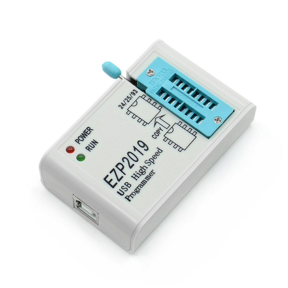 EZP2019 High Speed USB SPI Programmer 24 25 26 93 EEPROM 25 Flash Bios + Adapter