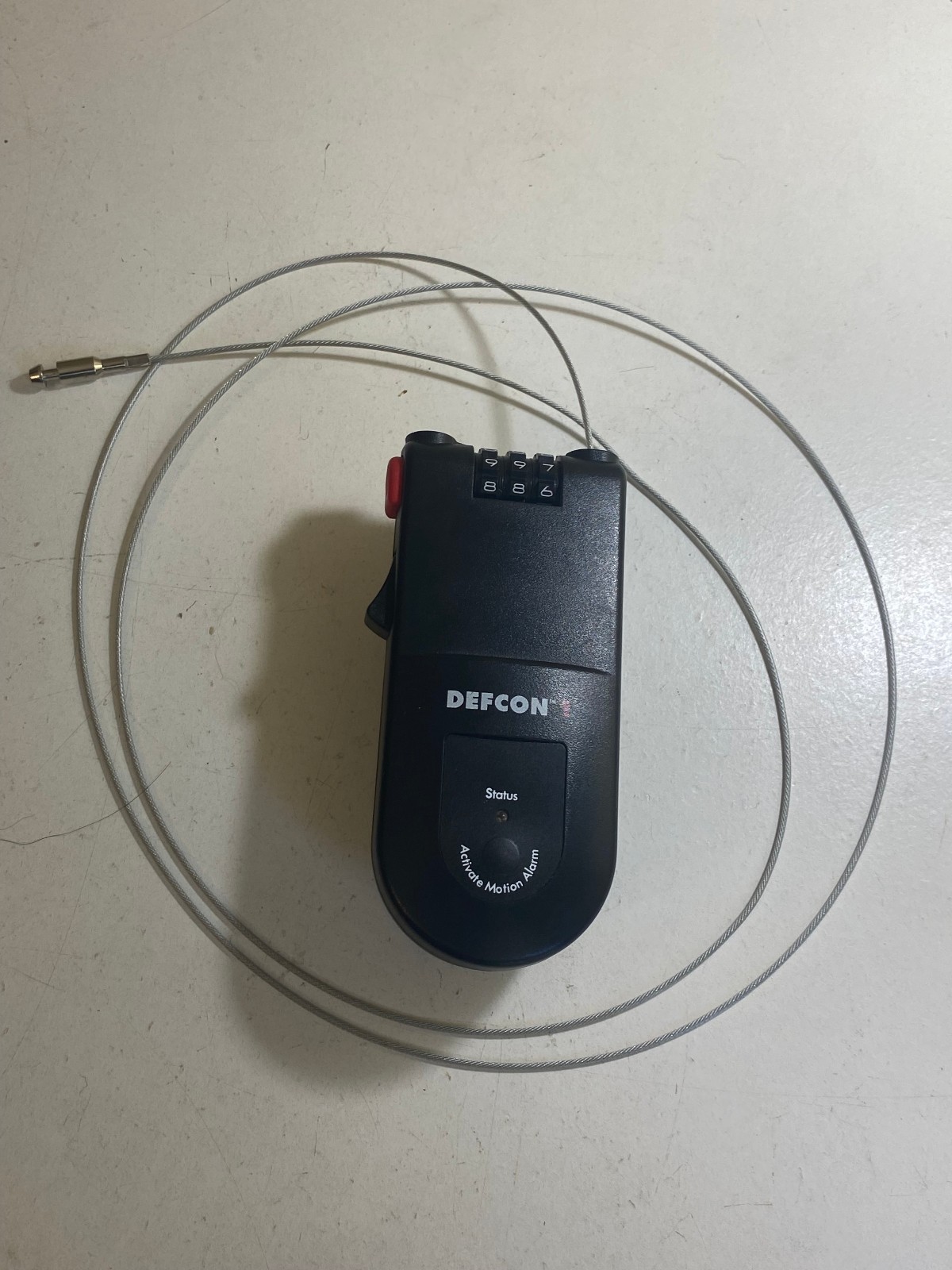 Defcon 1 Laptop Notebook Computer Security System Works Great