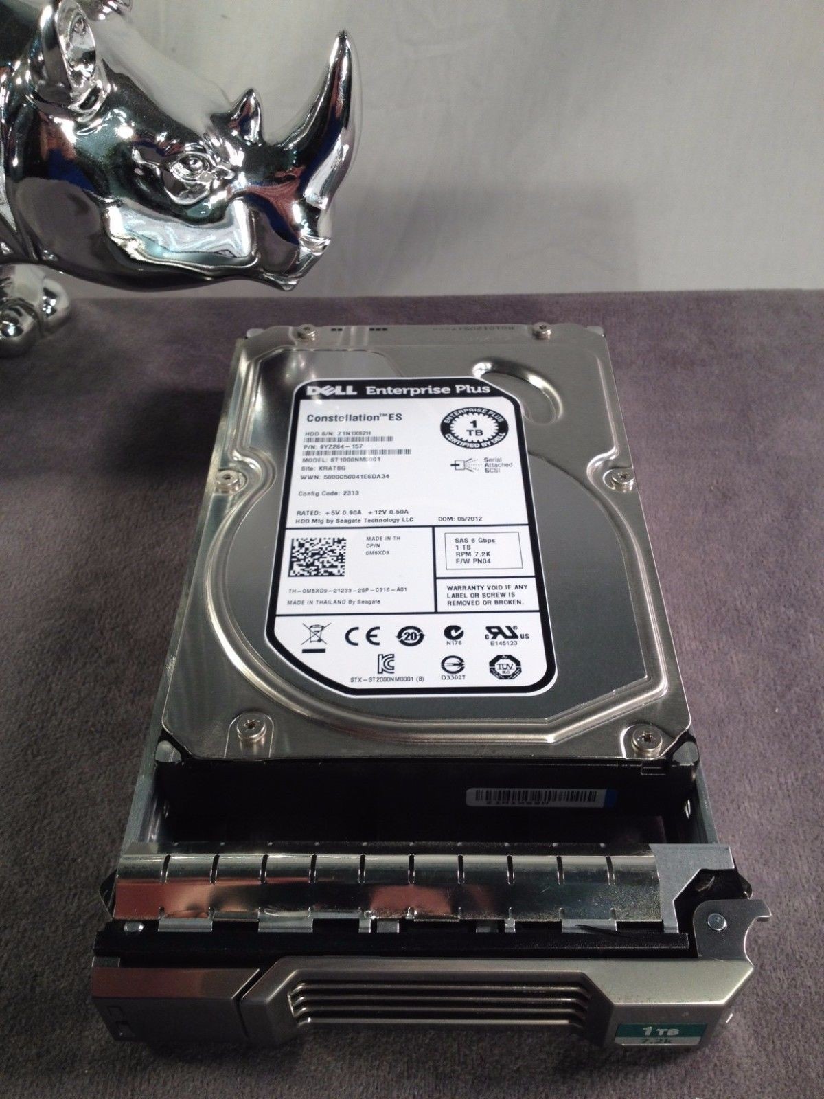 Equallogic Drive 1TB NL SAS 7200RPM 9YZ264-157 ST1000NM00​01 M5XD9