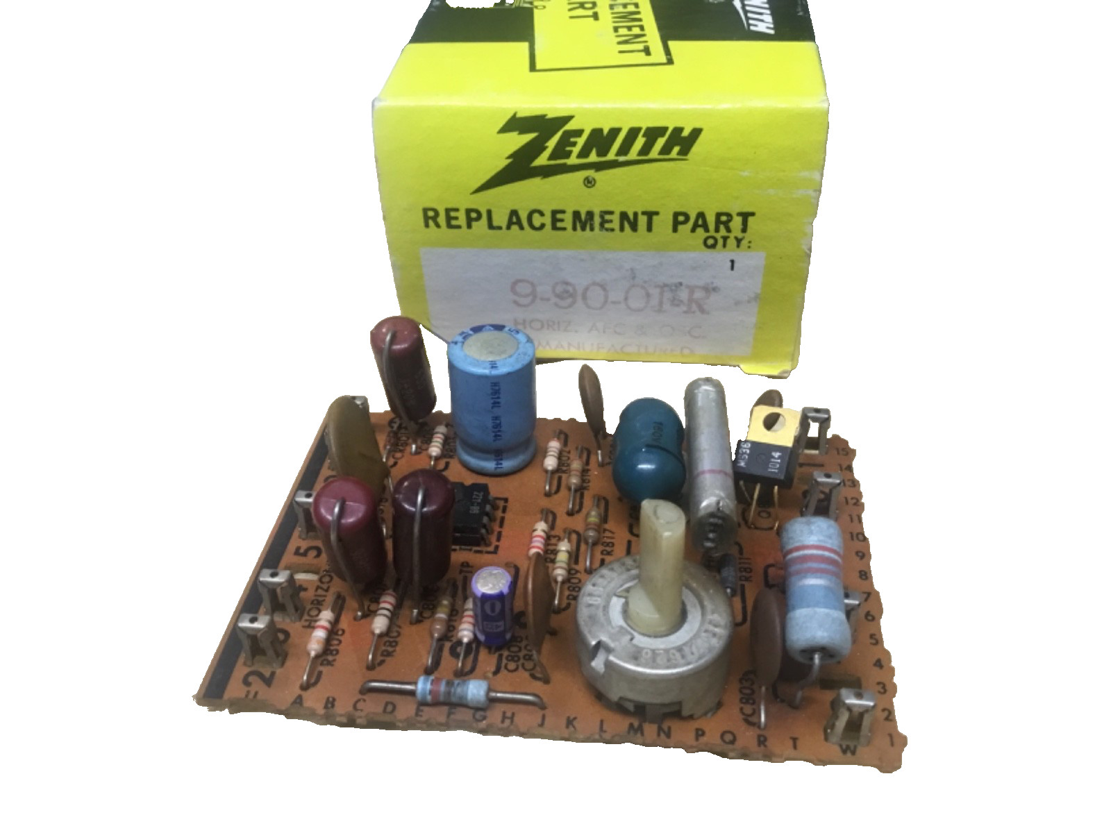 Zenith TV Replacement Part 9-90-01-R Horiz AFC & Horizontal OSC Module NOS