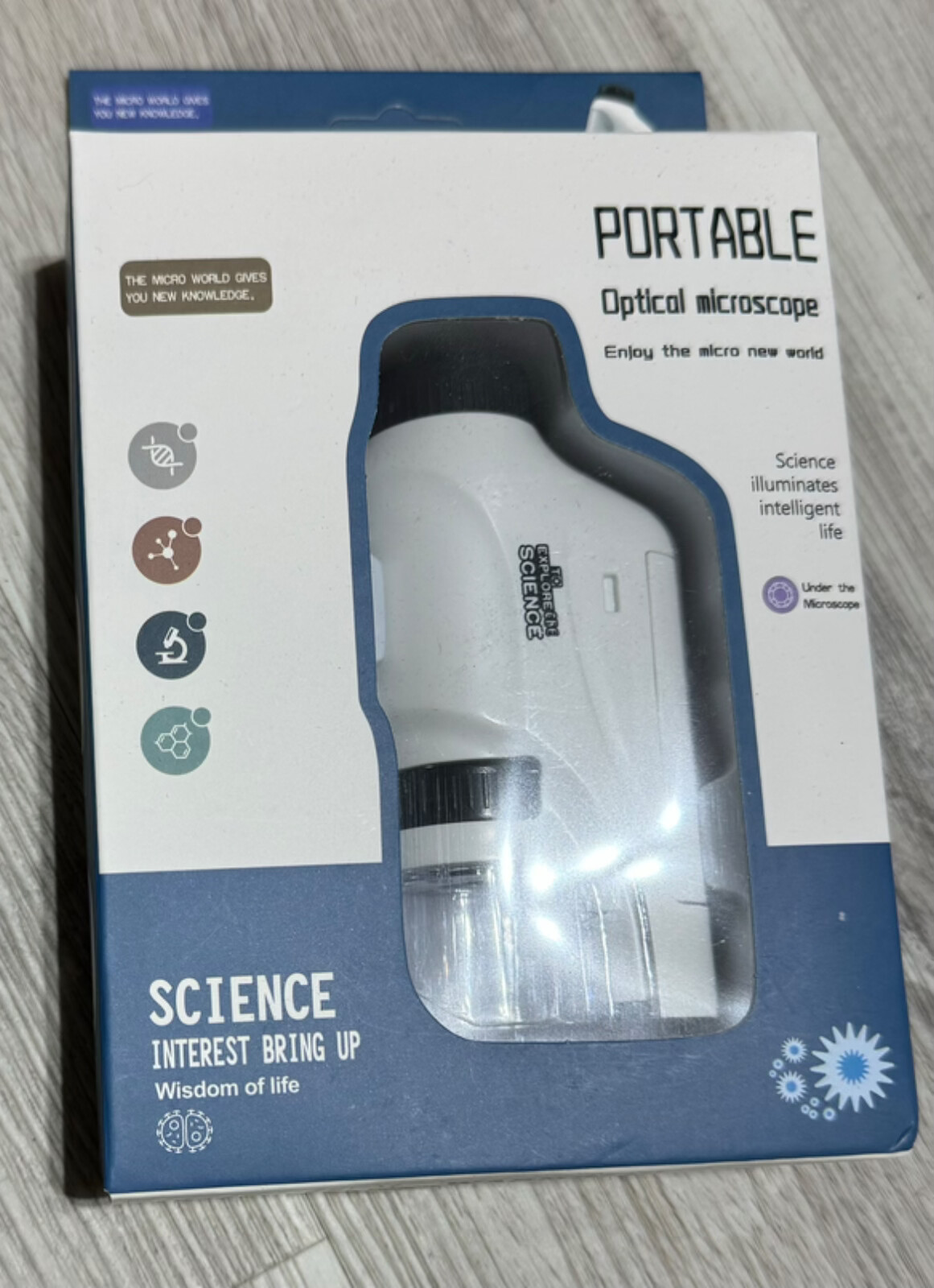 Cells, Portable Optical Microscope, White