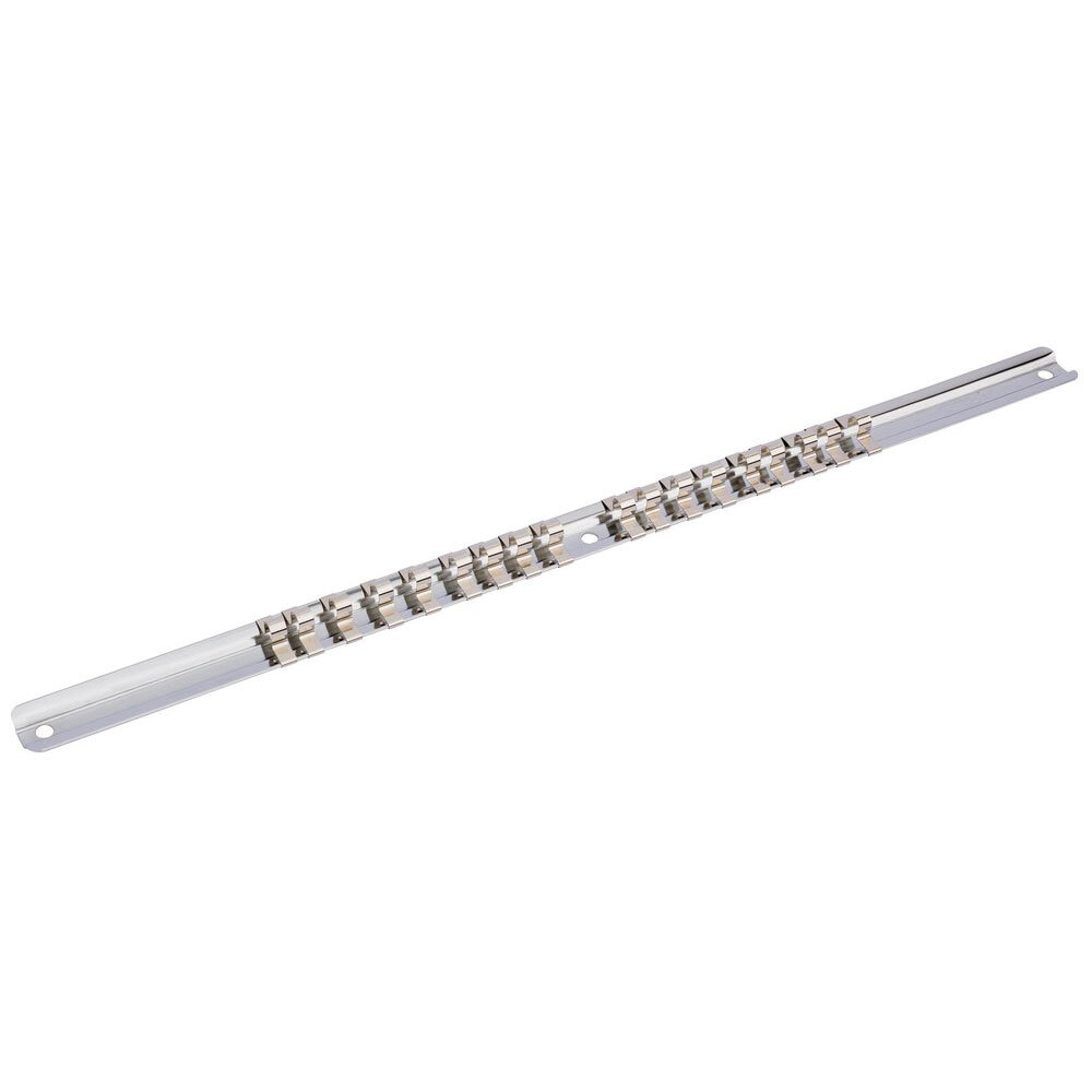 Draper 50548 1/4" Sq. Dr. Retaining Bar with 18 Clips (400mm)