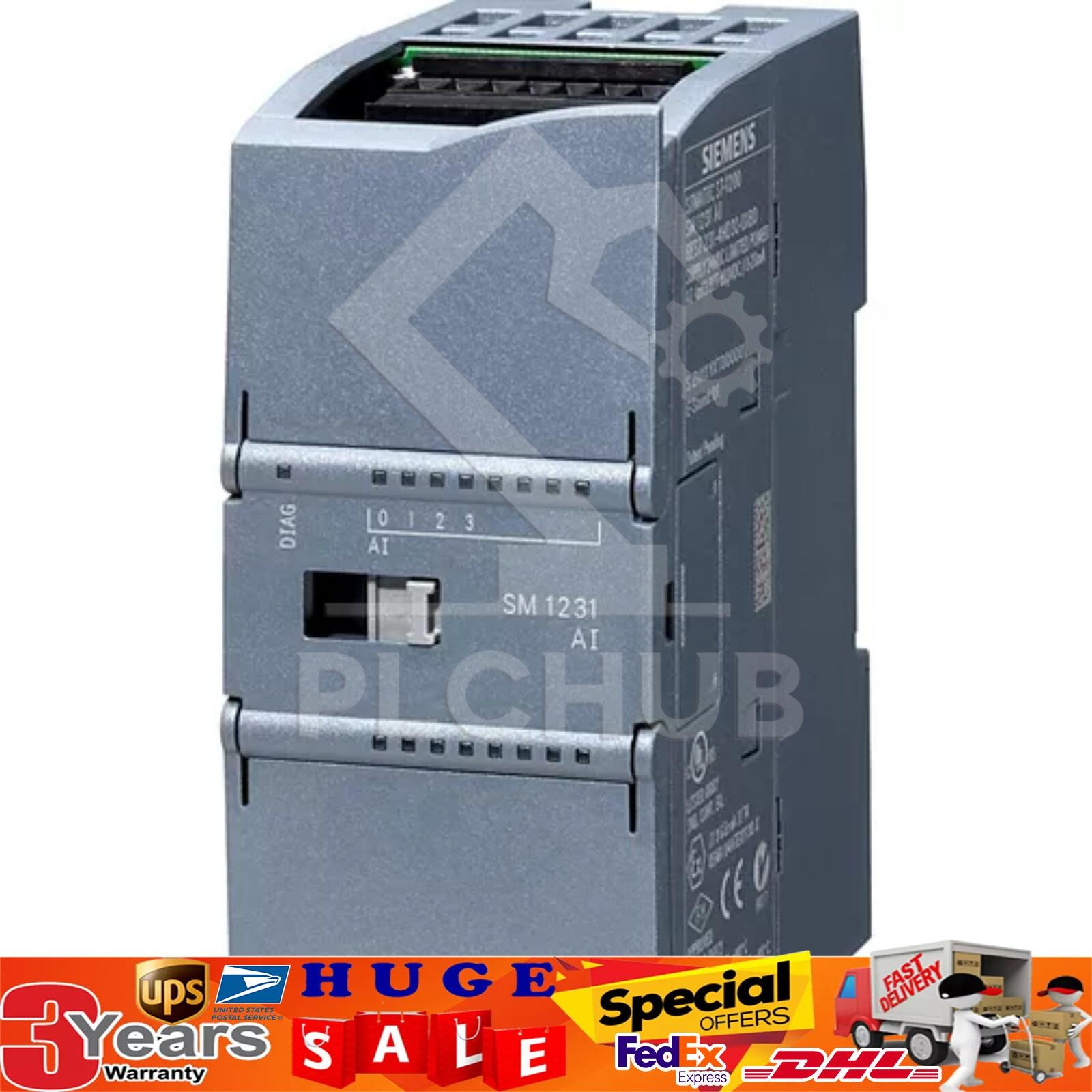 New Siemens 6ES7 231-4HD32-0XB0 S7-1200 Analog input SM 1231 6ES7231-4HD32-0XB0