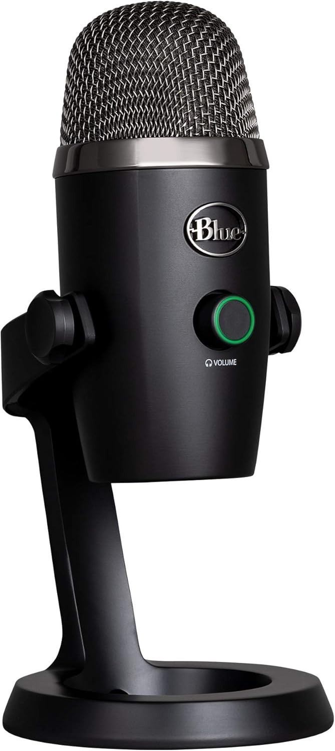 Logitech for Creators Blue Yeti Nano Premium USB Mic for Recording and Streaming