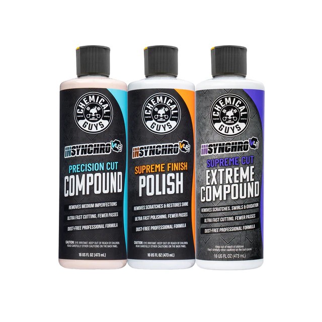 Chemical Guys - InSynchro Core Cut & Shine Kit (3 Pack) (16 oz)