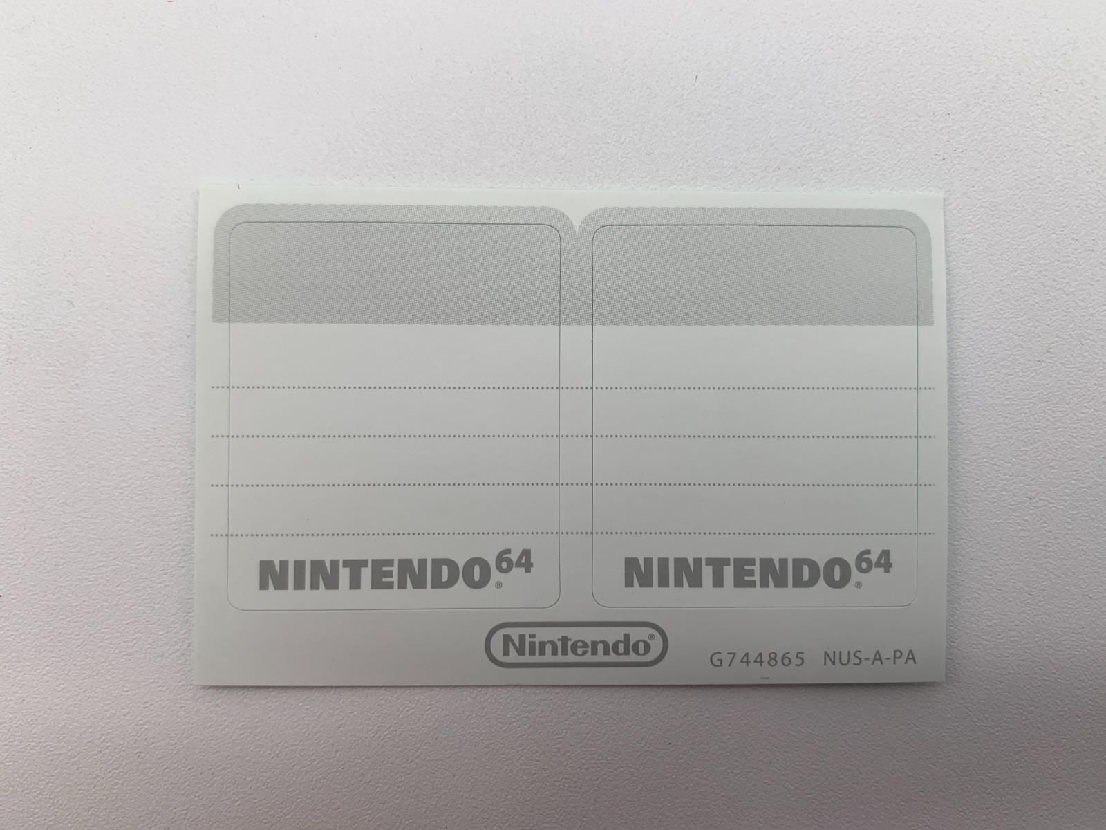 JAPAN NINTENDO 64 CONTROLLER PAK N64 With Box ACC0042