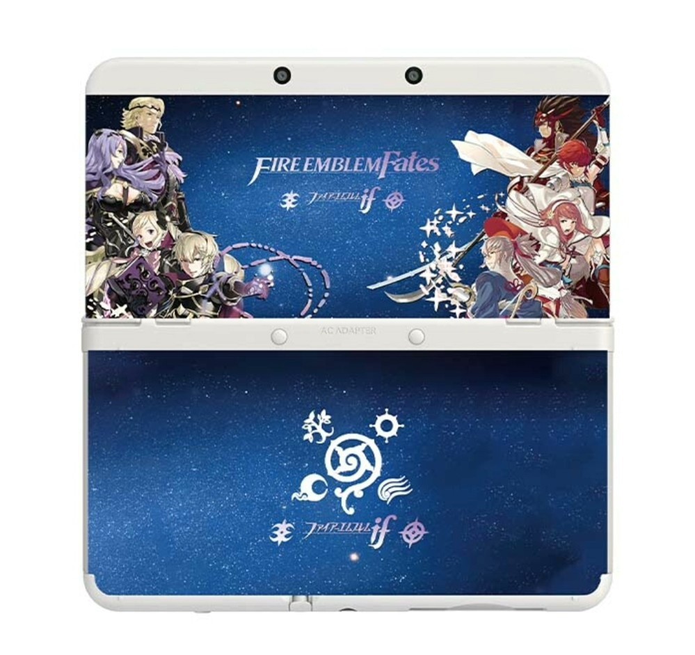 Fire Emblem Fates if Cover No.061 Plates Faceplate Shell for New Nintendo 3DS
