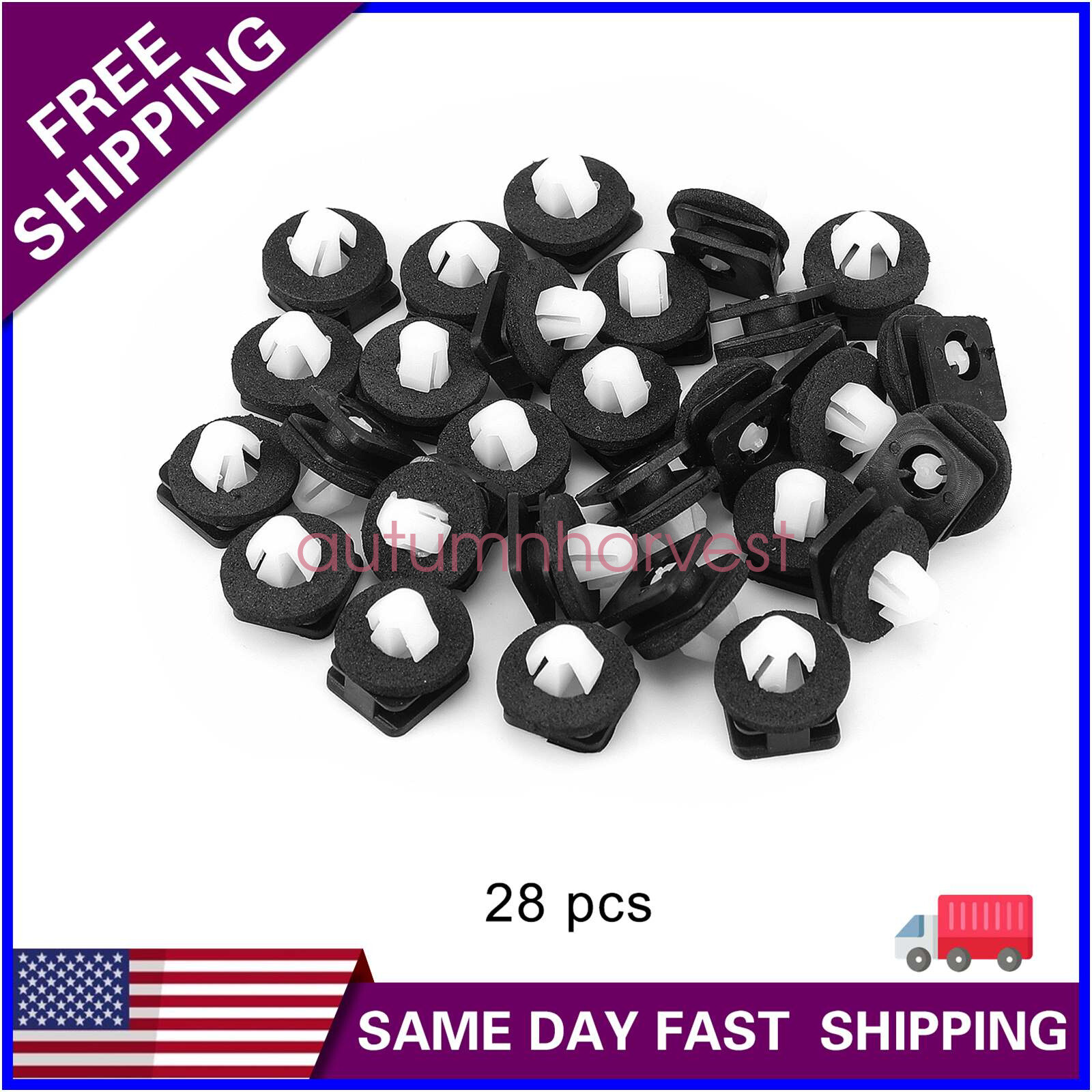28x Fit Ford Explorer 2011-2019 Kit A-Pillar Trim Front Windshield Molding Clips