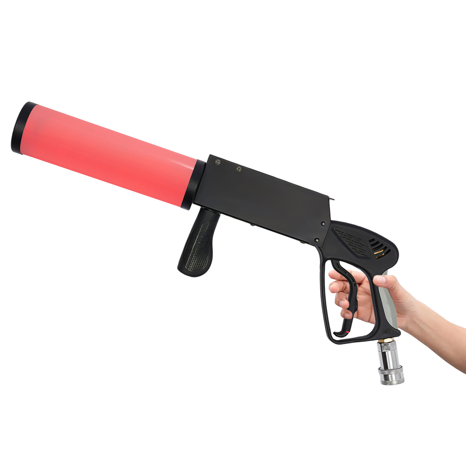 Handheld Fog Gun LED CO2 Fog Cannon Special Effects Fog Machine Gun Party Bar DJ