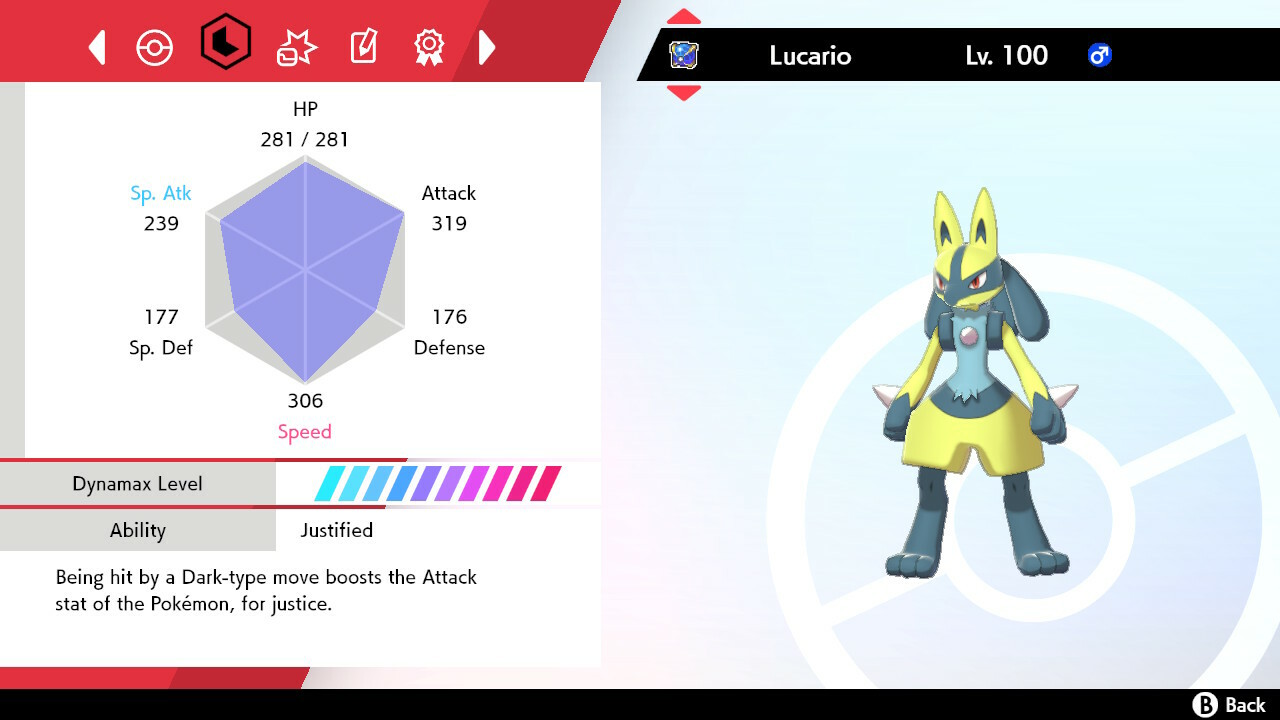 ✨ Shiny Lucario ✨ Pokemon Sword and Shield Perfect IV🚀Fast Delivery🚀