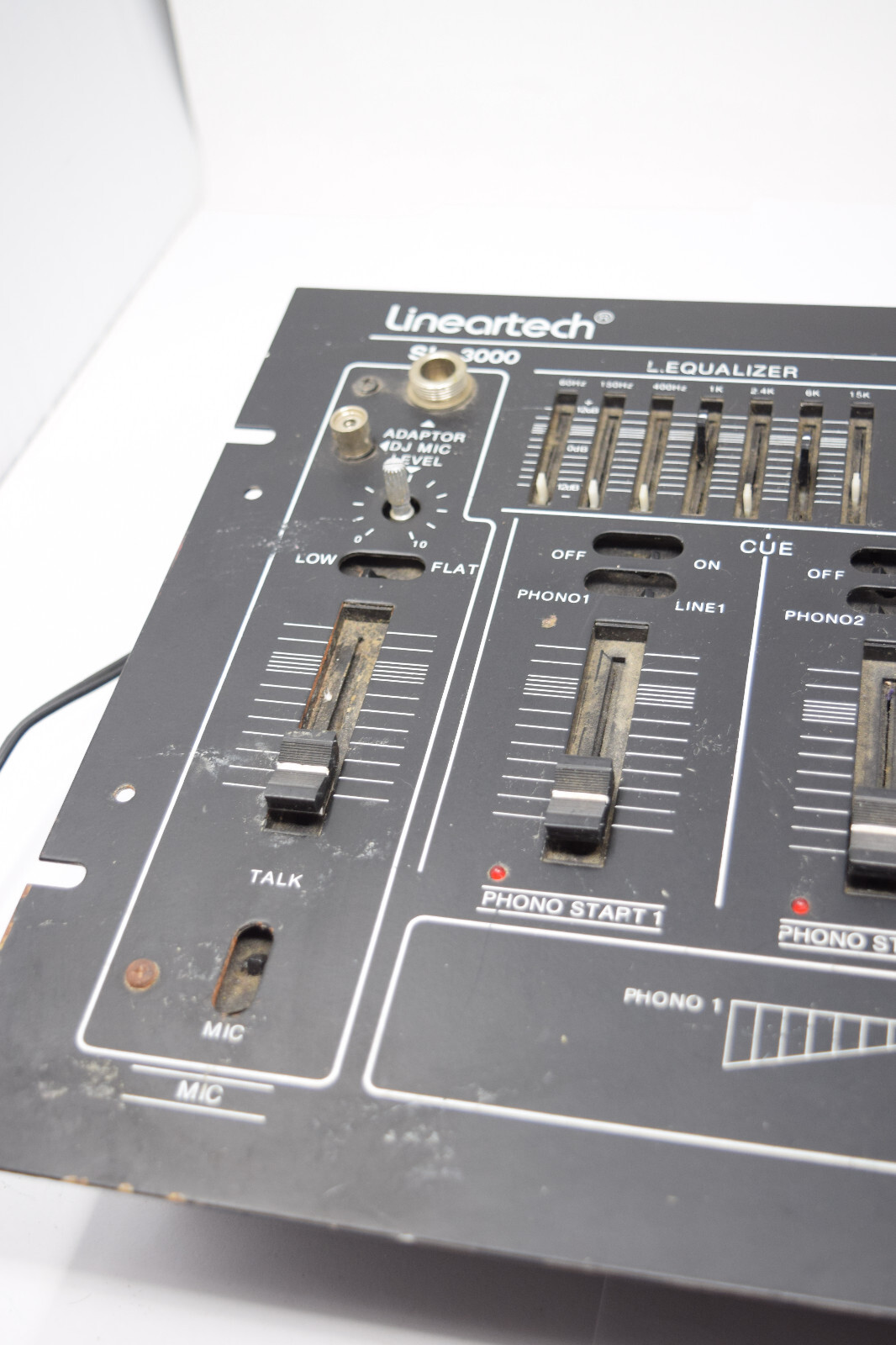 Lineartech SL-3000 Pre AMP Mixer Equalizer Works *READ