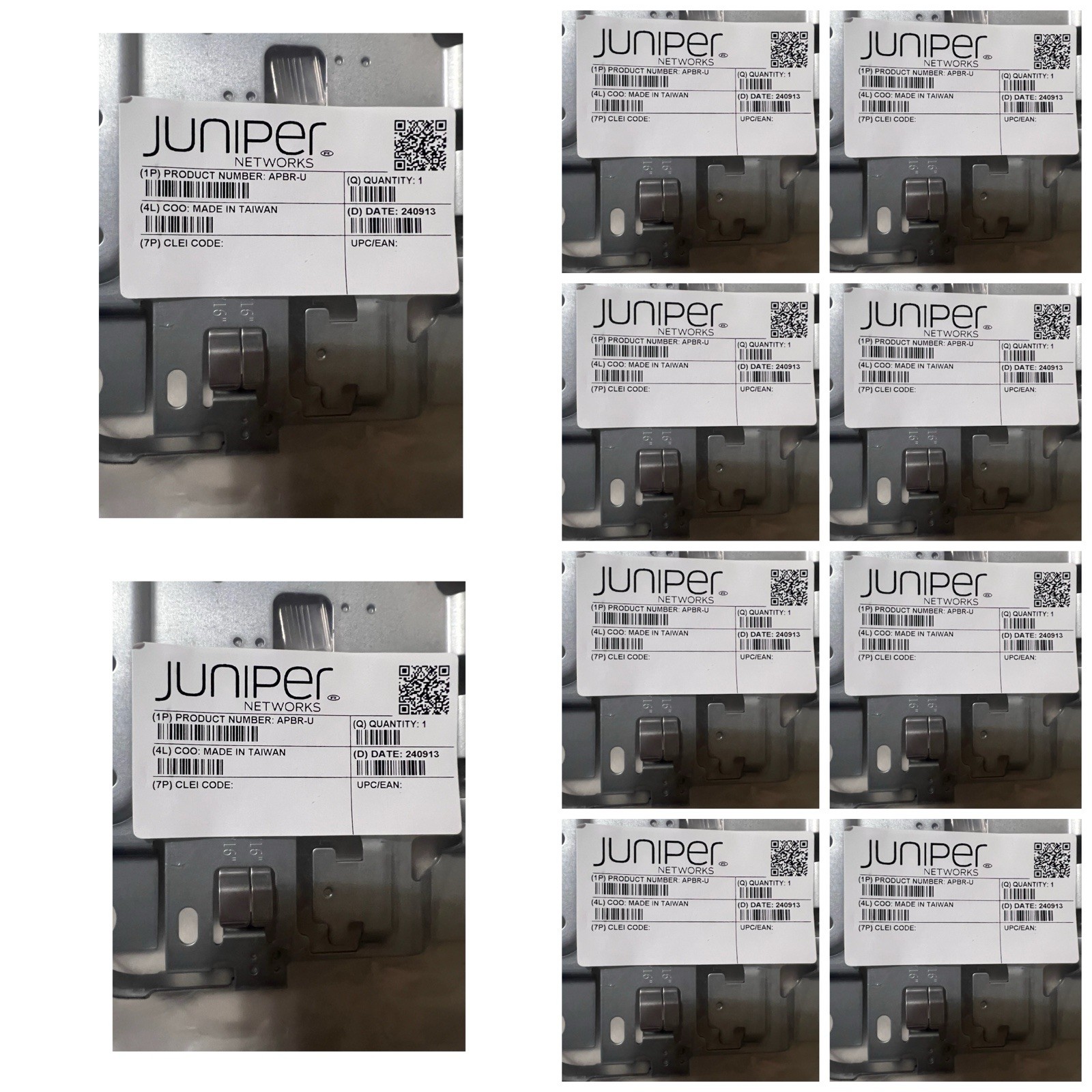 Lot of 10 New  Juniper Mist APBR-U Universal Indoor Mounting Brackets