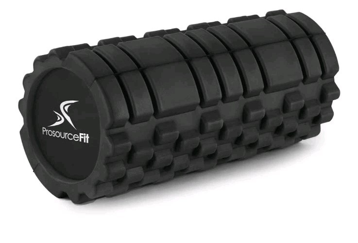 12" Sports Medicine High-Density Foam Roller Trigger Point Bumps -ProSource~Blue