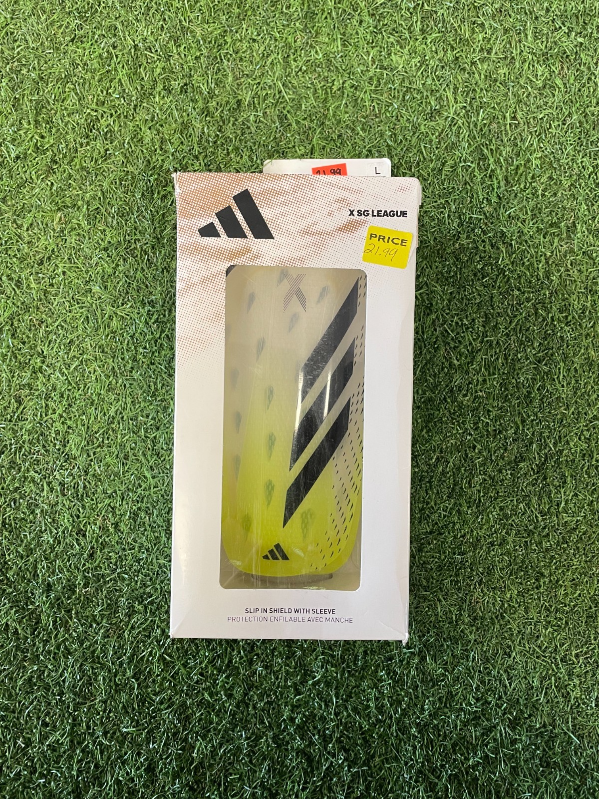 adidas Shinguards X SG league - Green/Black