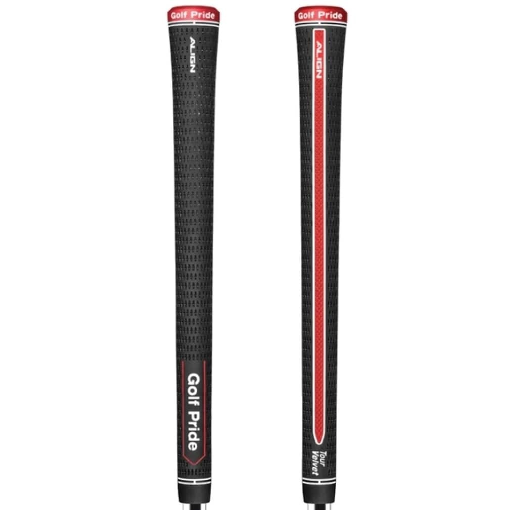 Golf Pride Tour Velvet Align Golf Grip (Black, Standard, 52g) NEW