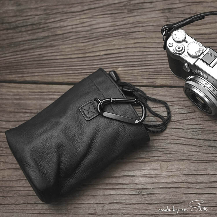 Genuine Leather Camera Case Mini Small Bag Soft Cover For Leica Q Q2 Sony Canon