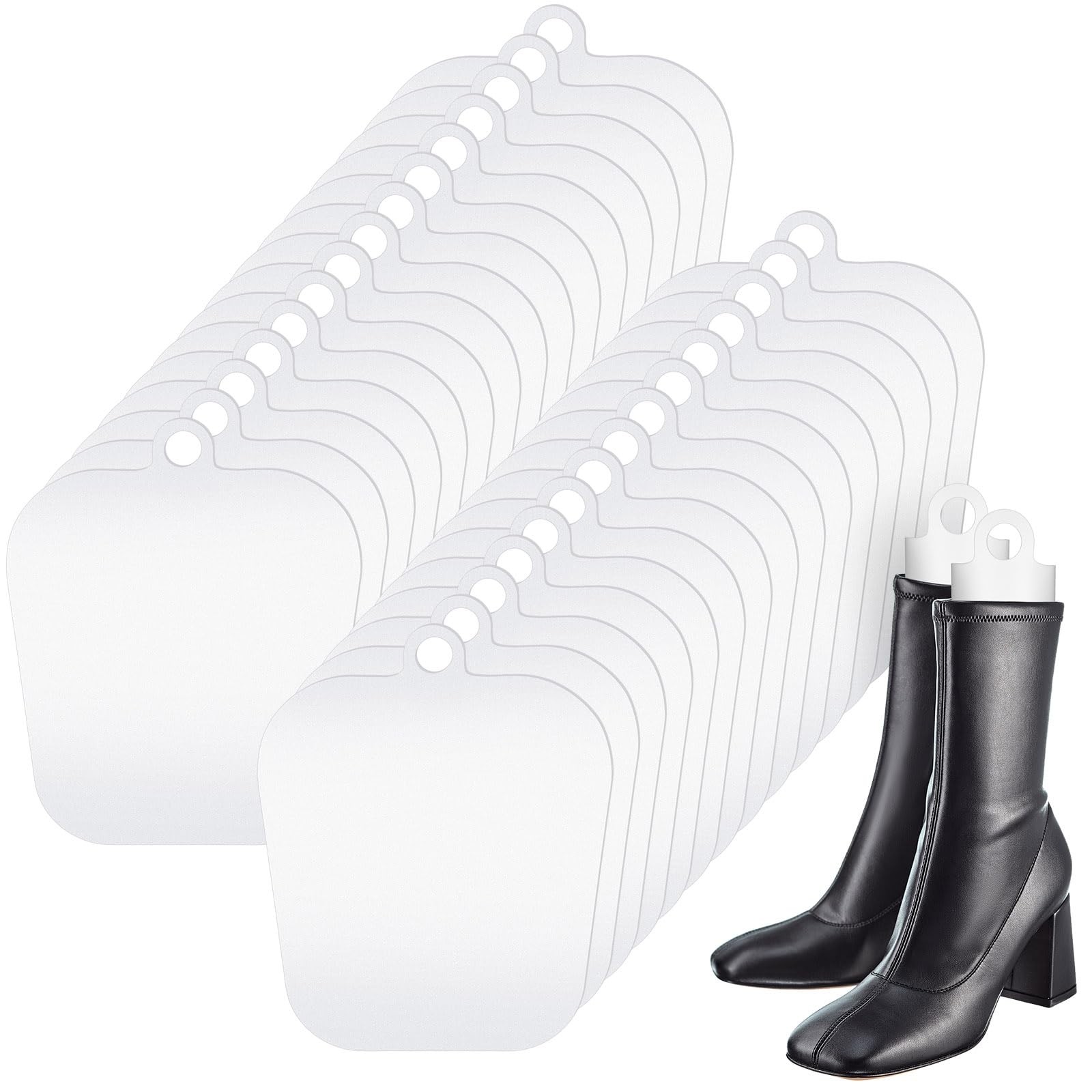 30 Pcs Tall Boot Shaper Form Insert Filler Cowboy Boot Stand Support Holder W...