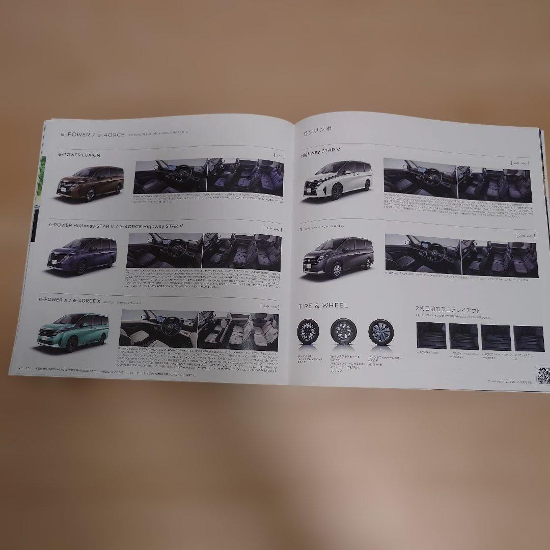 Catalog Nissan new Serena set