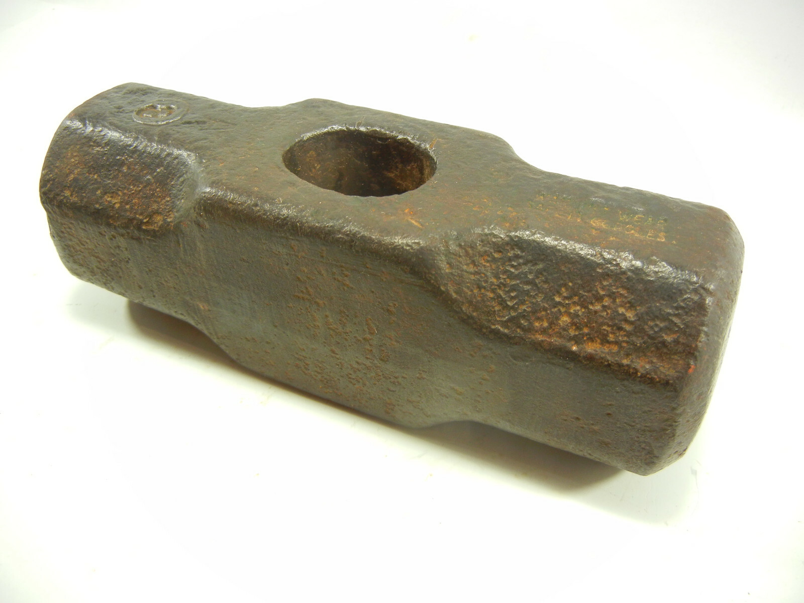 Vintage 8lb  sledge hammer head Drillers Hammer Head    K039