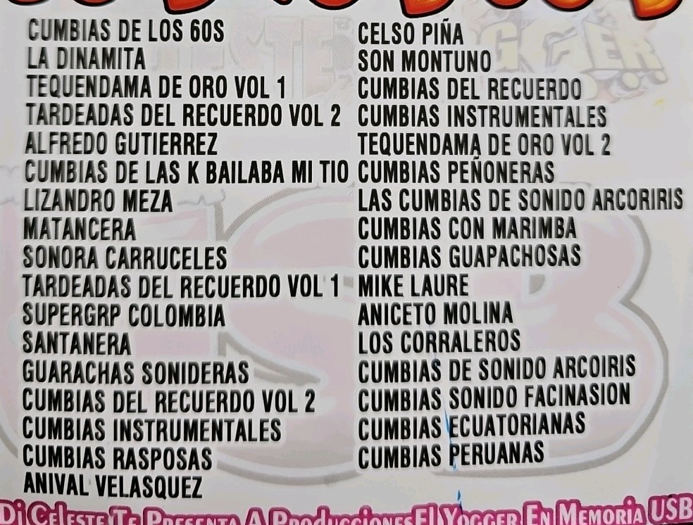 USB  16 GB CON VARIOS ARTISTAS Y 2.600  TEMAS